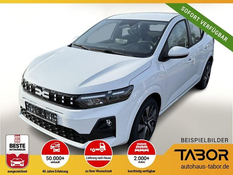Neu Dacia Sandero Expression 101 PS (74 kW) 2025 Weiß (arktisweiß) Limousine