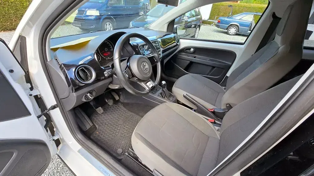 Gebraucht VW cross up! 75 PS (55 kW) 2014 Weiß Kleinwagen