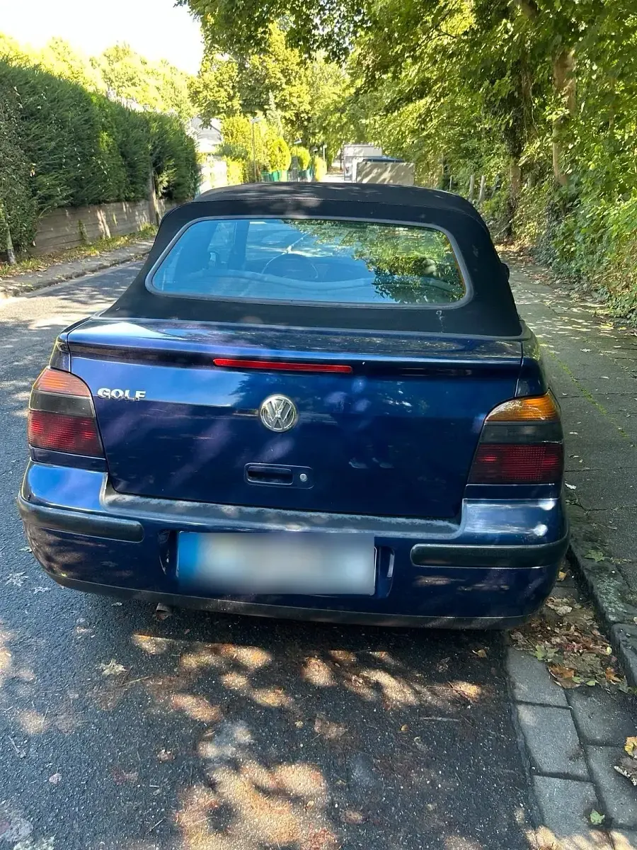 Gebraucht VW Golf 116 PS (85 kW) 2000 Blau Cabrio