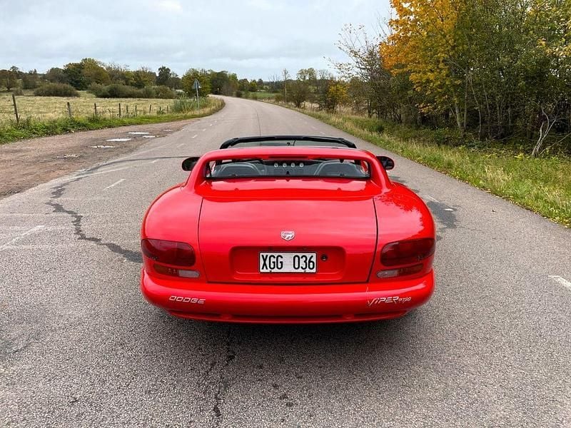 Gebraucht Dodge Viper 407 PS (299 kW) 1994 Rot Cabrio