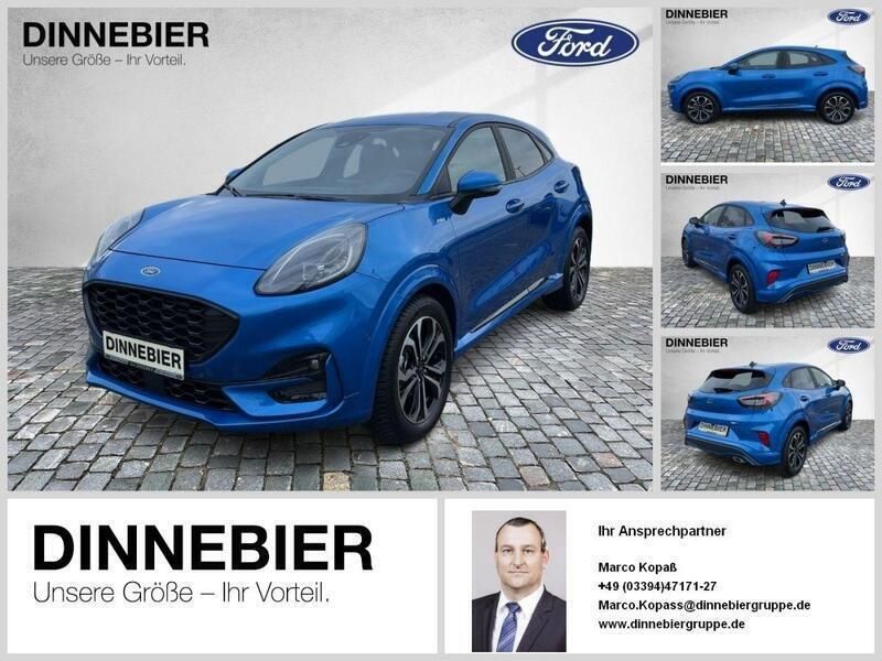 Blau (metallic) Gebraucht 2023 Ford Puma ST-Line SUV | 22.089 € (Guter Preis) - Bild 1/1