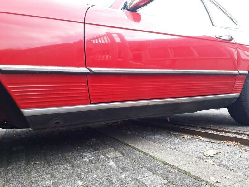 Gebraucht Mercedes SL450 224 PS (164 kW) 1976 Rot Cabrio