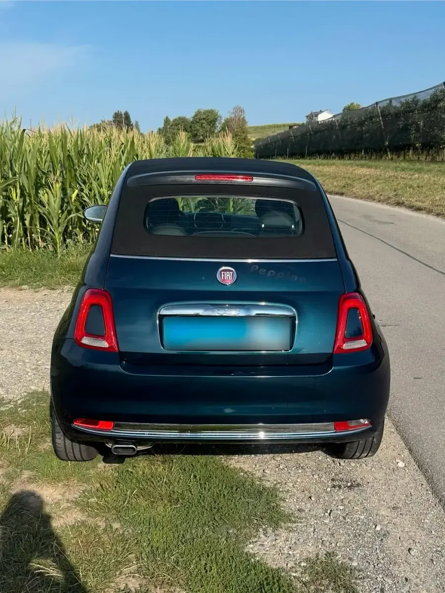 Gebraucht Fiat 500C 69 PS (50 kW) 2016 Blau Cabrio