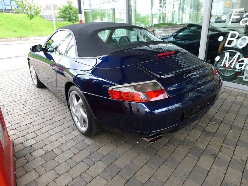 Gebraucht Porsche 911 Carrera 4 Cabriolet 300 PS (220 kW) 2000 Blau Cabrio