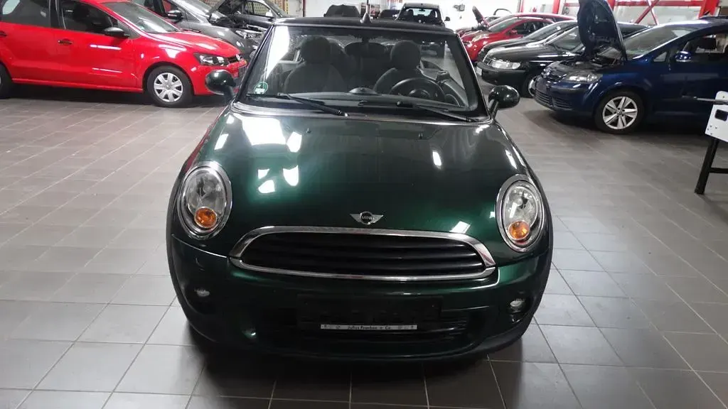 Gebraucht Mini One Cabriolet 98 PS (72 kW) 2011 Grün Cabrio