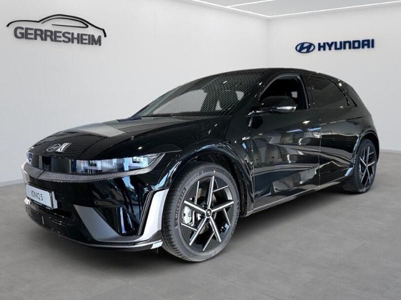 Schwarz Gebraucht 2024 Hyundai Ioniq 5 N Line SUV | 52.887 € (Teuer) - Bild 1/4