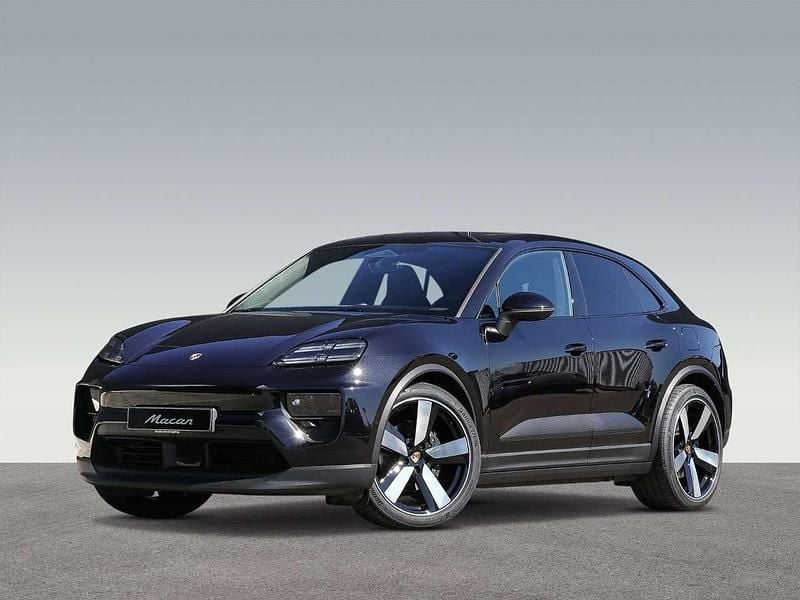Tiefschwarzmetallic Gebraucht 2025 Porsche Macan SUV | 91.900 € (Superpreis) - Bild 1/4