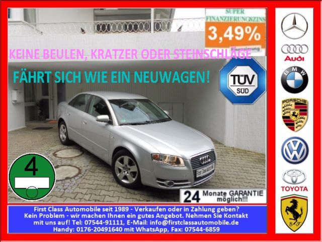 Gebraucht Audi A4 Business 131 PS (96 kW) 2007 Silber metallic Limousine