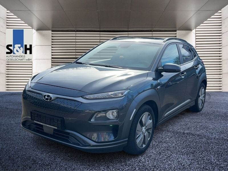 Grau) (grau Gebraucht 2019 Hyundai Kona Premium SUV | 18.490 € (Guter Preis) - Bild 1/4
