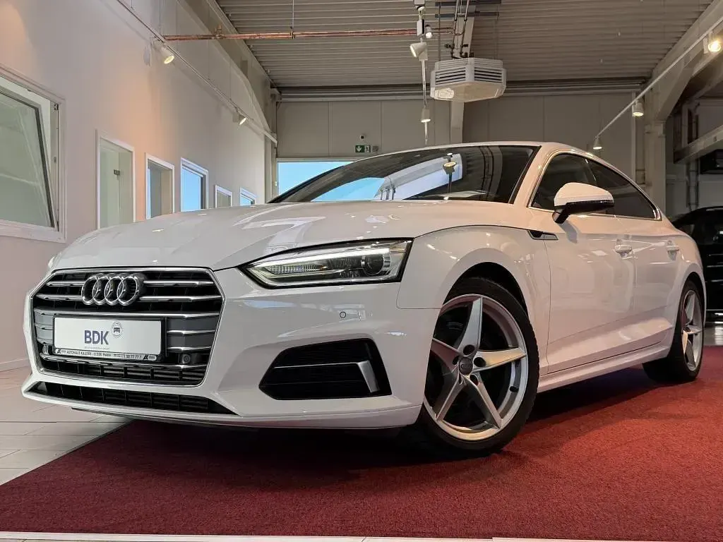 Second-hand Audi A5 Sport 190 CP (139 kW) 2019 Alb Coupe