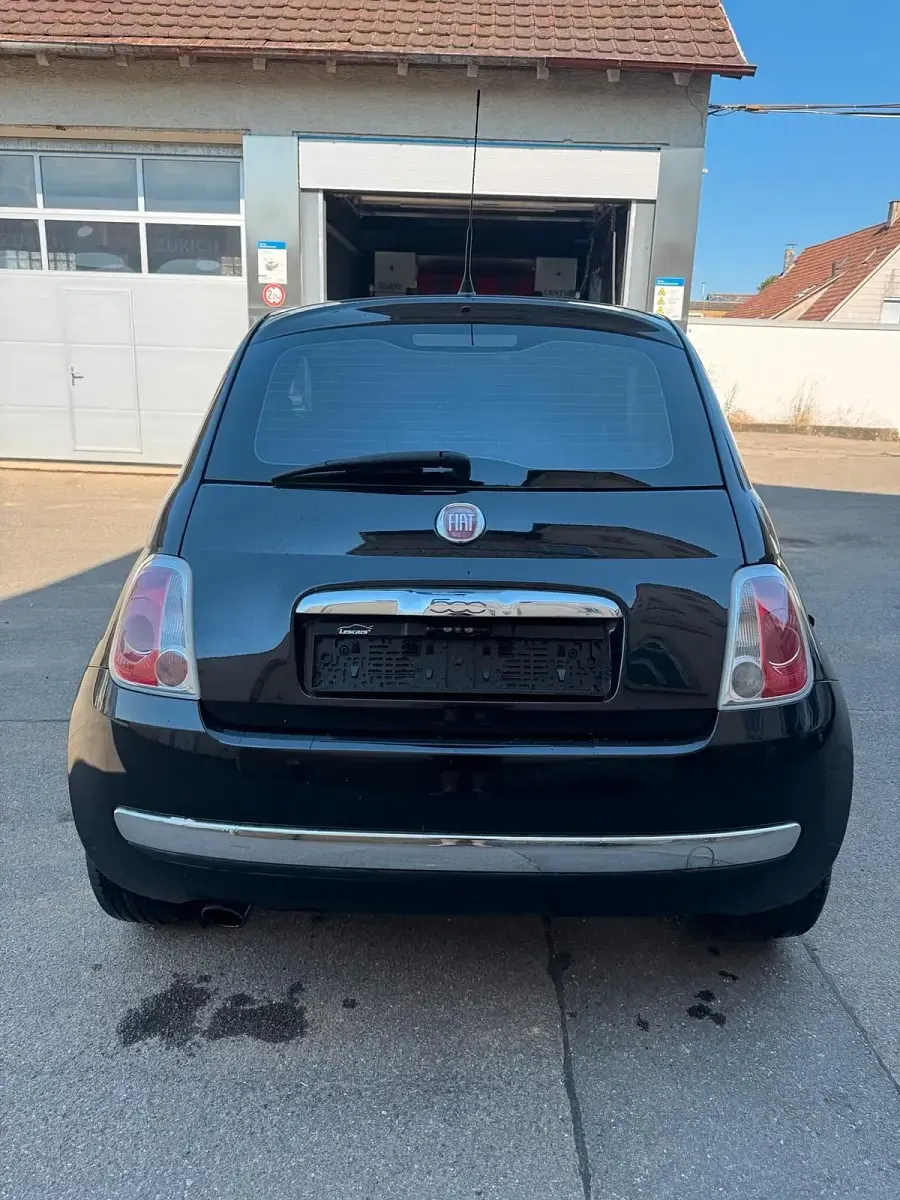 Gebraucht Fiat 500 Lounge 86 PS (63 kW) 2012 Schwarz Kleinwagen