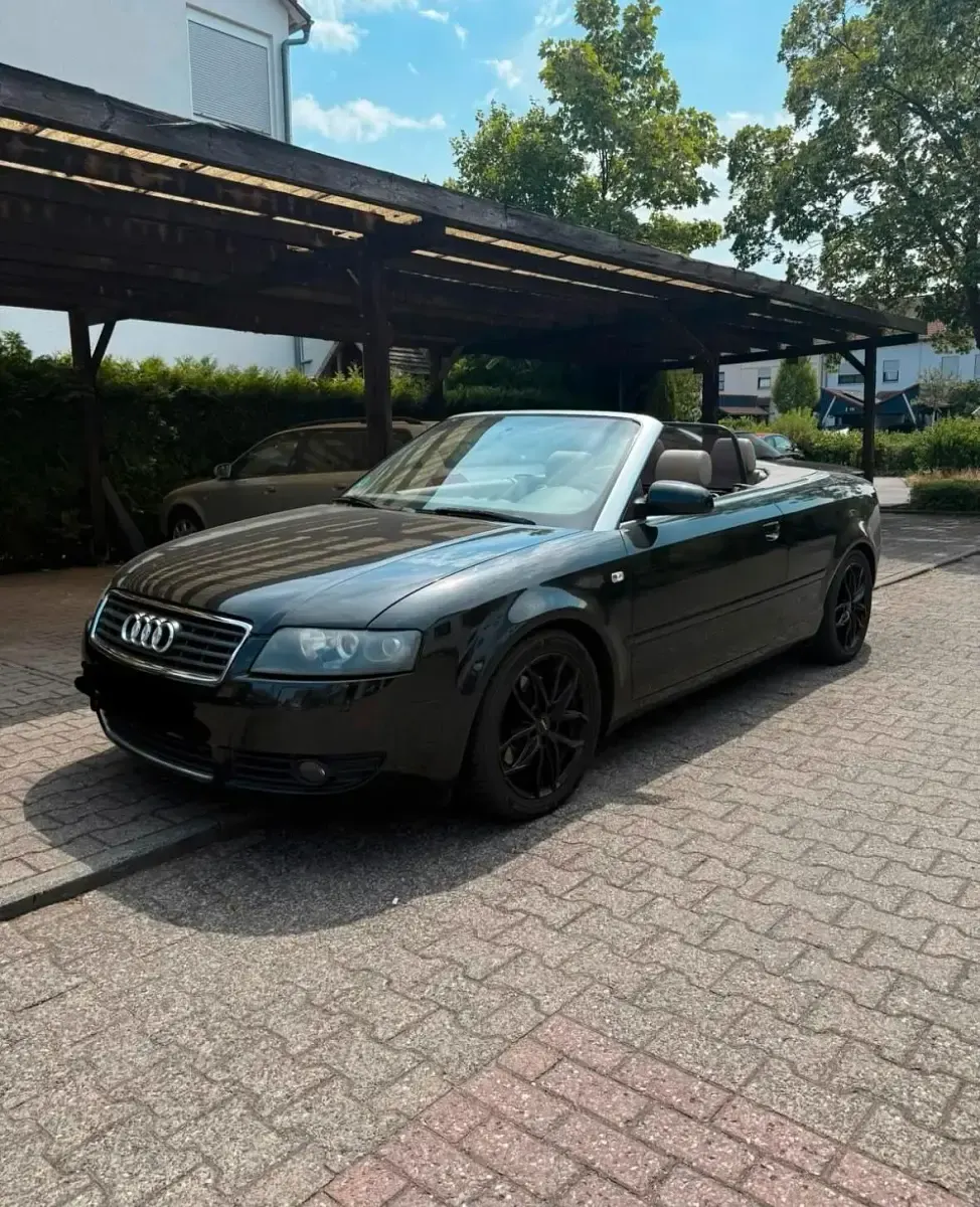 Gebraucht Audi A4 Cabriolet 163 PS (119 kW) 2004 Schwarz Cabrio