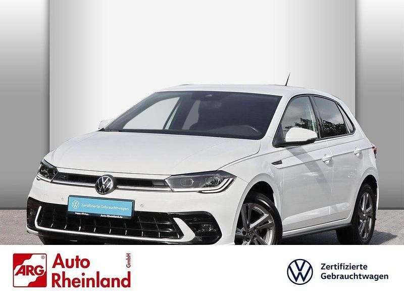 Weiß Gebraucht 2022 VW Polo R-line Limousine | 16.945 € (Superpreis) - Bild 1/4