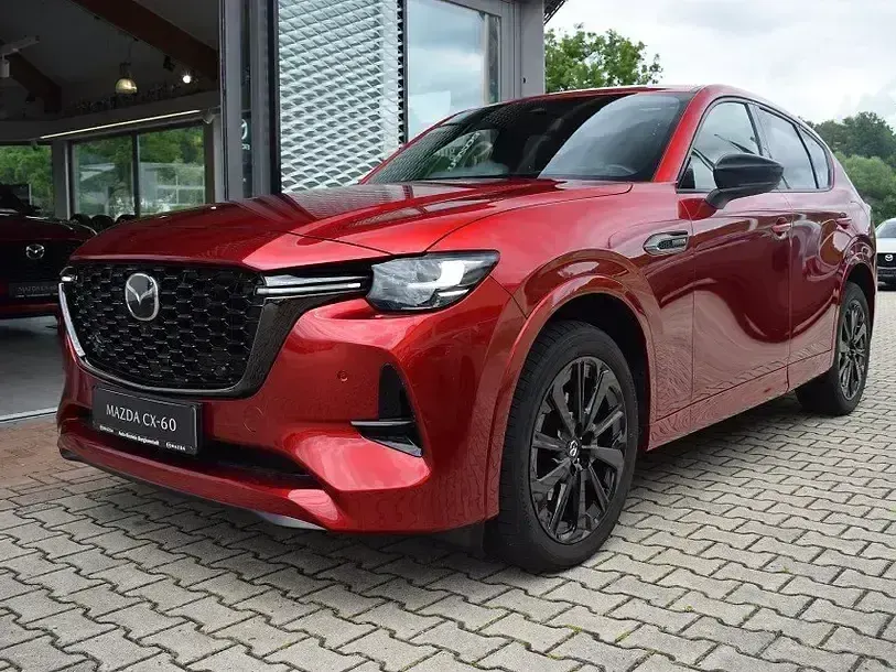 Gebraucht Mazda CX-60 Homura-Line 254 PS (186 kW) 2025 Rot SUV