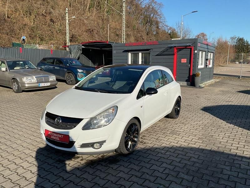 Weiß Gebraucht 2009 Opel Corsa Edition Kleinwagen | 3.490 € (Fairer Preis) - Bild 1/4
