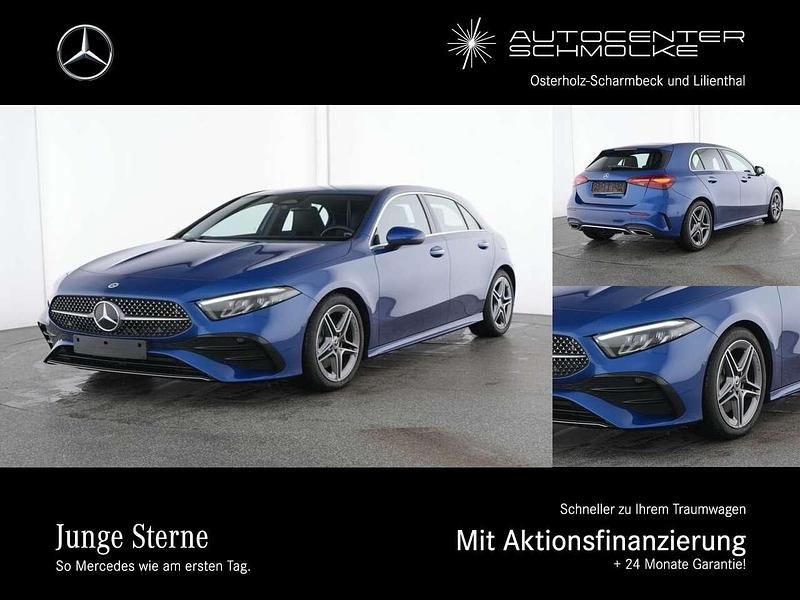 Lack spektralblau Gebraucht 2024 Mercedes A220 Advanced Plus Limousine | 34.745 € (Fairer Preis) - Bild 1/4