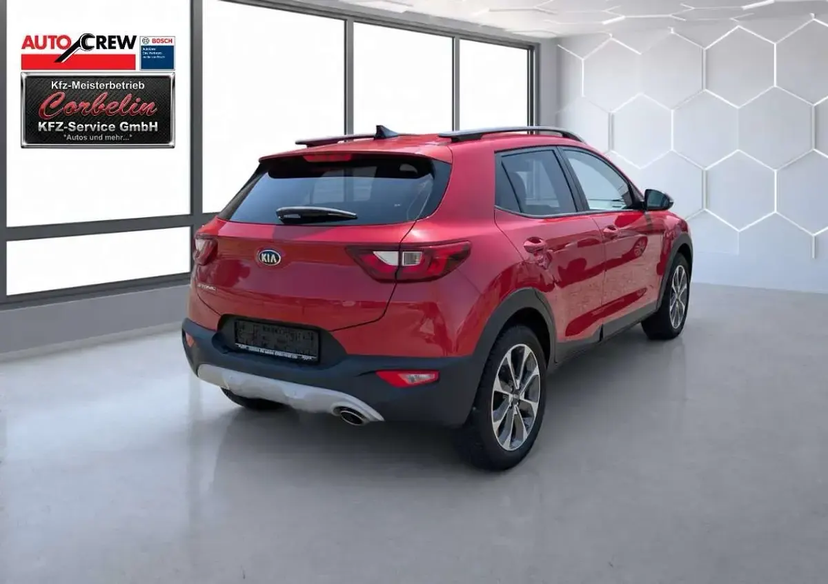 Gebraucht Kia Stonic Vision 99 PS (72 kW) 2019 Signal red SUV