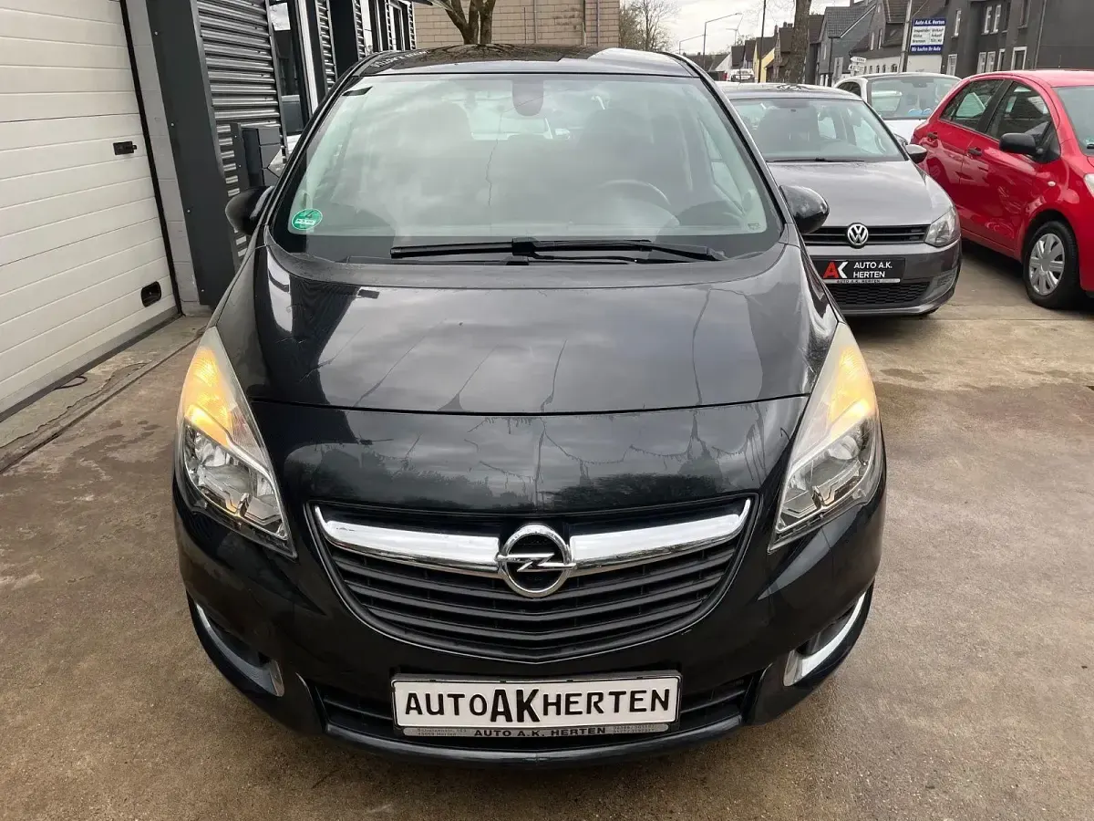 Gebraucht Opel Meriva Edition 120 PS (88 kW) 2014 Schwarz Van / Kleinbus