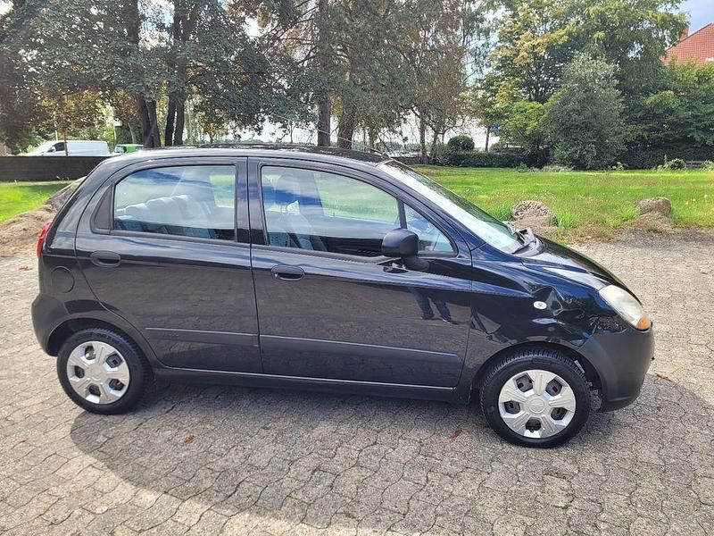 Schwarz Gebraucht 2009 Chevrolet Matiz Kleinwagen | 699 € (Guter Preis) - Bild 1/4
