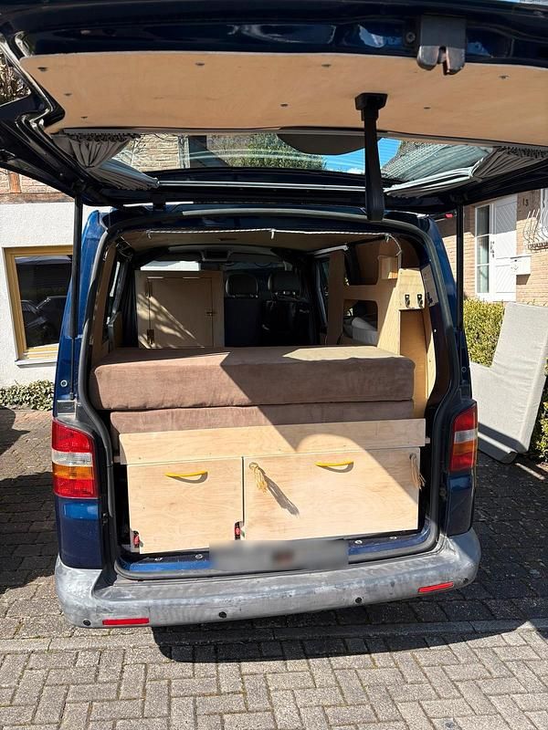 Gebraucht VW Transporter 86 PS (63 kW) 2004 Blau Van