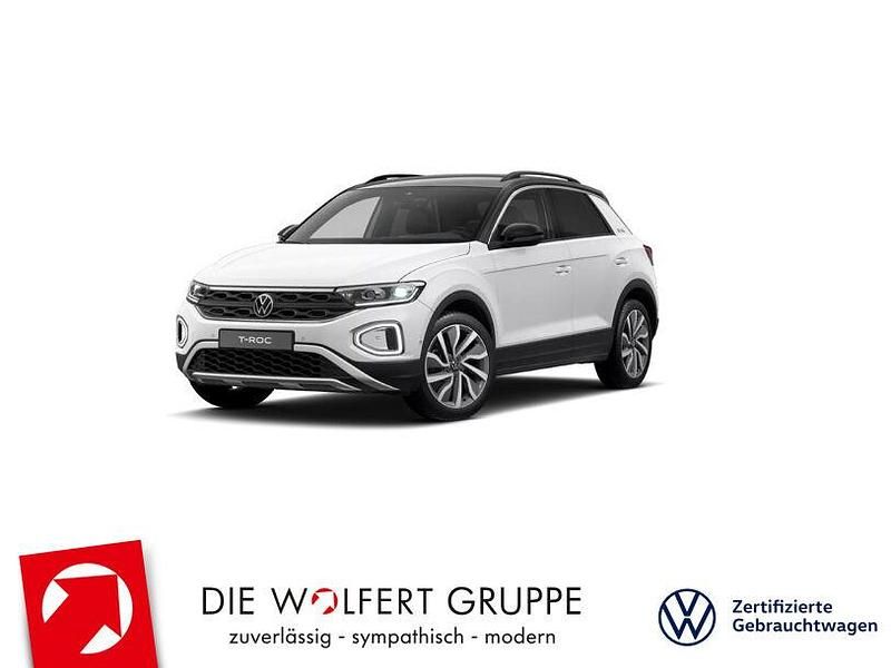 Pure white Gebraucht 2025 VW T-Roc Goal SUV | 29.950 € (Guter Preis) - Bild 1/3