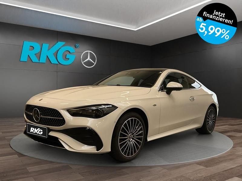 Weiß Gebraucht 2025 Mercedes CLE300 AMG Coupé | 61.420 € (Teuer) - Bild 1/4