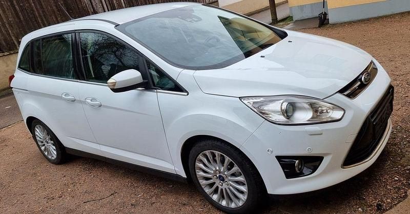 Gebraucht Ford Grand C-Max Titanium 150 PS (110 kW) 2014 Weiß Van / Kleinbus