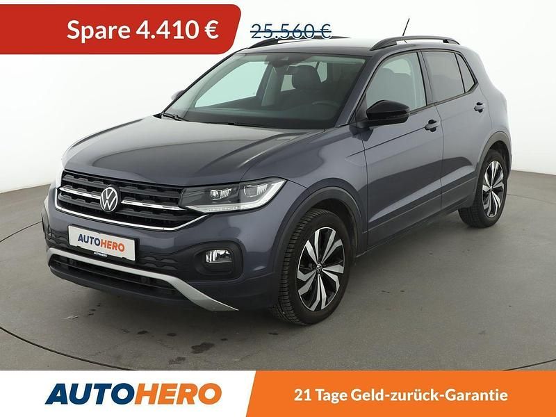 Rauchgrau metallic Gebraucht 2022 VW T-Cross Life SUV | 21.150 € (Superpreis) - Bild 1/3
