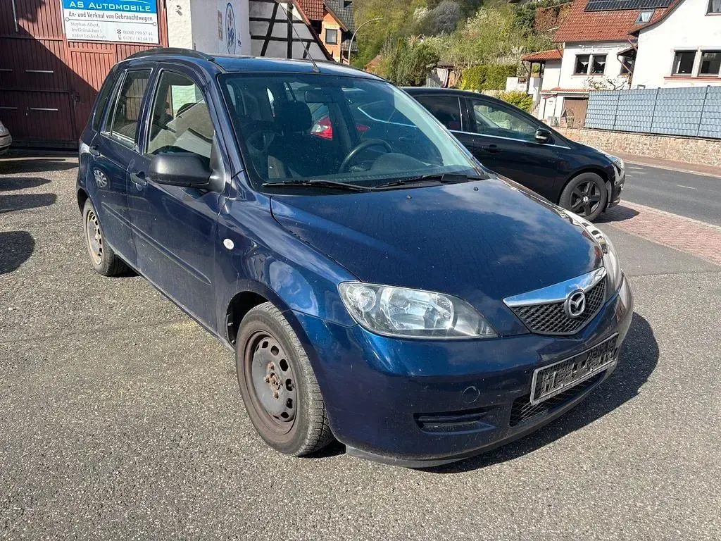 Gebraucht Mazda 2 Comfort 68 PS (50 kW) 2003 Blau Kleinwagen