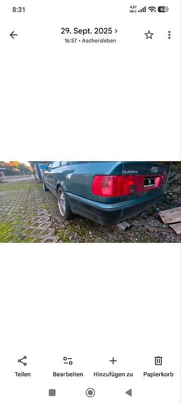 Gebraucht Audi Quattro 133 PS (97 kW) 1991 Coupé