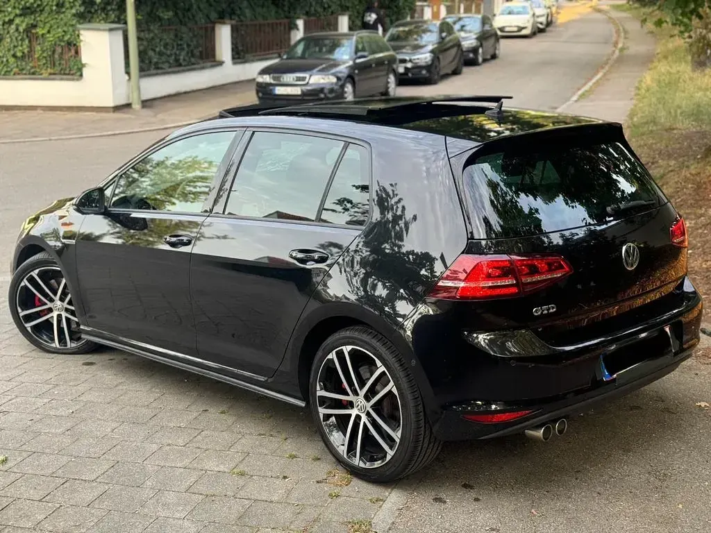 Gebraucht VW Golf VII GTD 184 PS (135 kW) 2014 Schwarz Limousine