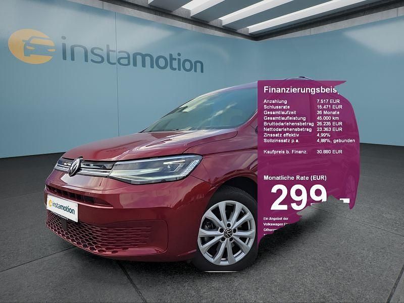 Rot Gebraucht 2023 VW Caddy Van / Kleinbus | 31.699 € - Bild 1/4