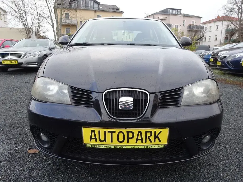 Gebraucht Seat Ibiza Comfort 105 PS (77 kW) 2007 Schwarz Kleinwagen