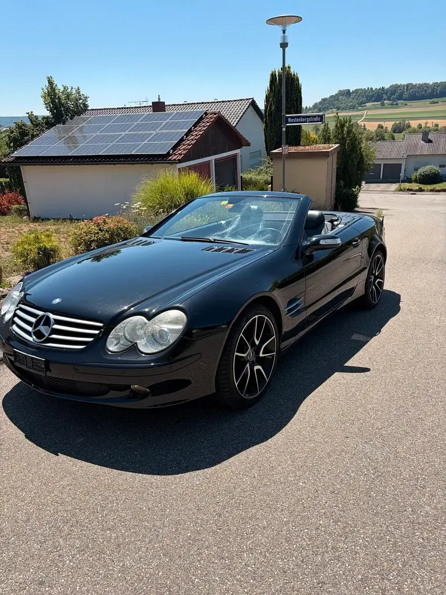 Gebraucht Mercedes SL500 306 PS (225 kW) 2006 Schwarz Cabrio