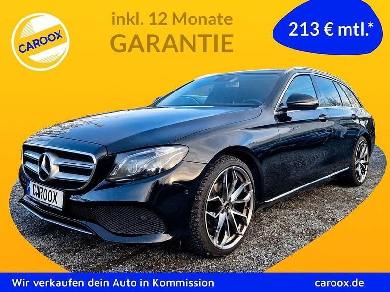 Gebraucht Mercedes E200 184 PS (135 kW) 2018 Schwarz/baltic black Kombi