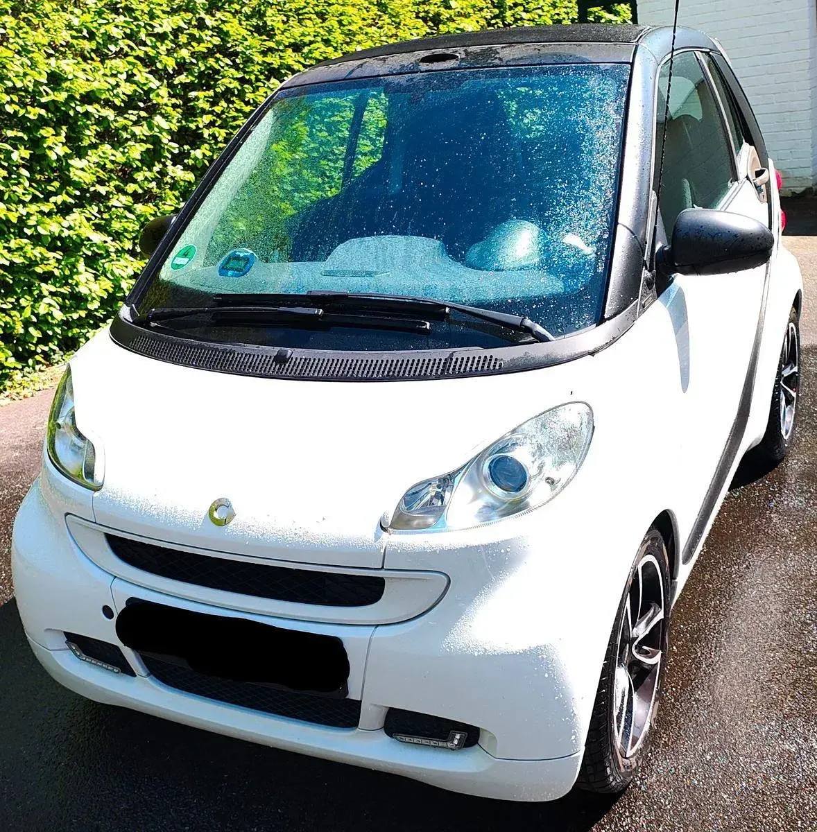 Gebraucht Smart ForTwo Cabrio Passion 71 PS (52 kW) 2012 Weiß Cabrio