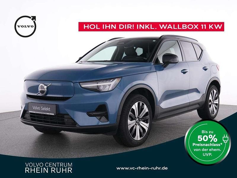 Blau fjord blue / metallic Gebraucht 2022 Volvo XC40 Core SUV | 29.450 € (Superpreis) - Bild 1/3