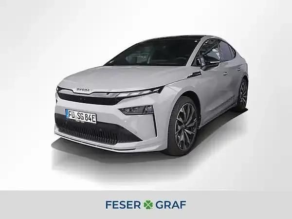 Stahlgrau Neu 2025 Skoda Enyaq iV SUV | 53.200 € (Fairer Preis) - Bild 1/4