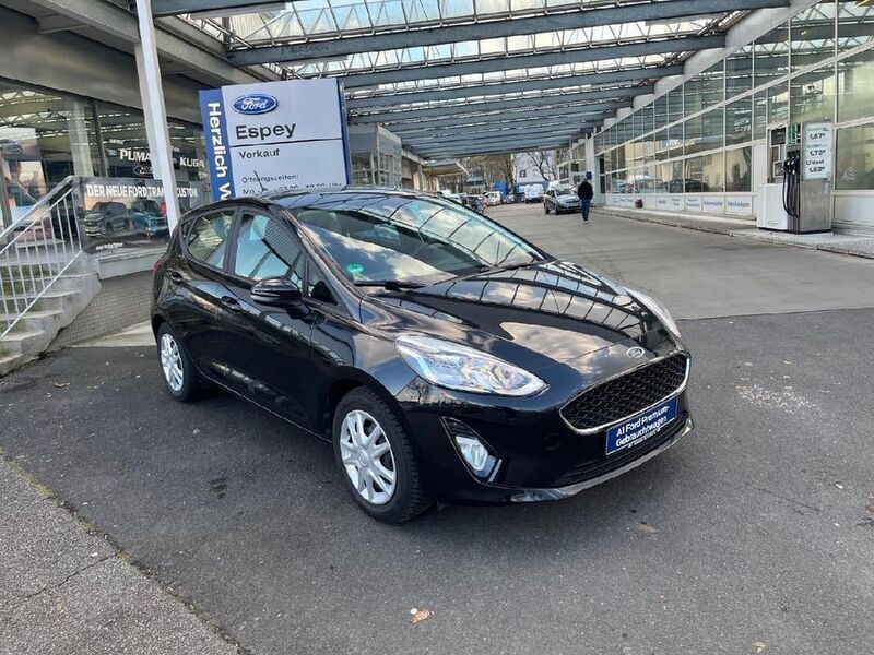 Obsidianschwarz metallic Gebraucht 2021 Ford Fiesta Cool & Connect Kleinwagen | 14.990 € (Fairer Preis) - Bild 1/4