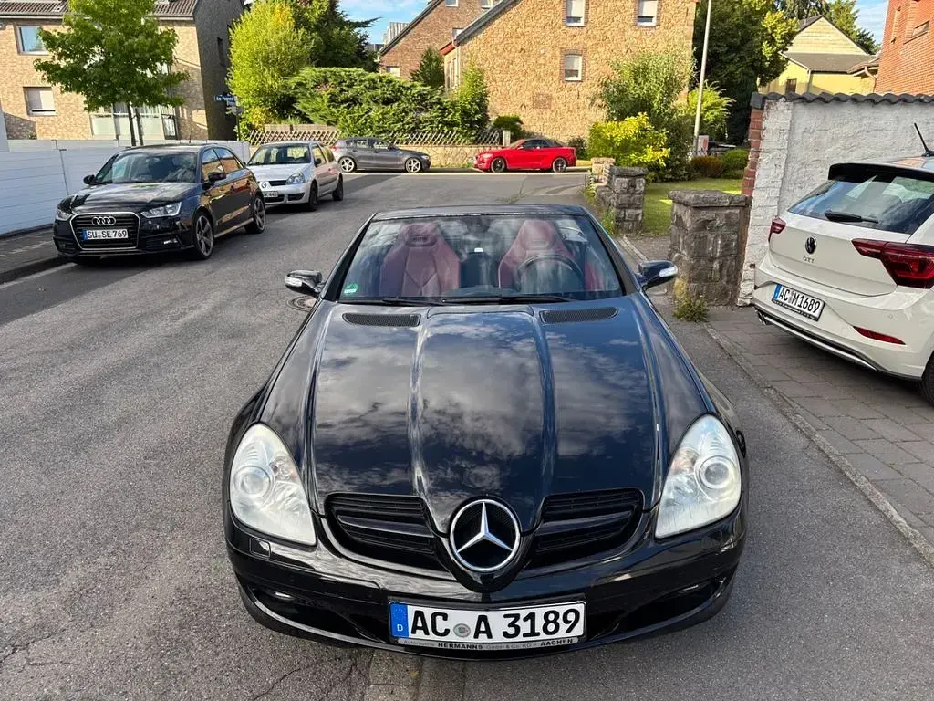 Gebraucht Mercedes SLK350 272 PS (200 kW) 2004 Schwarz Cabrio