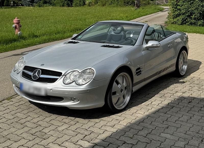 Silber Gebraucht 2002 Mercedes SL500 Style Cabrio | 11.999 € (Superpreis) - Bild 1/4