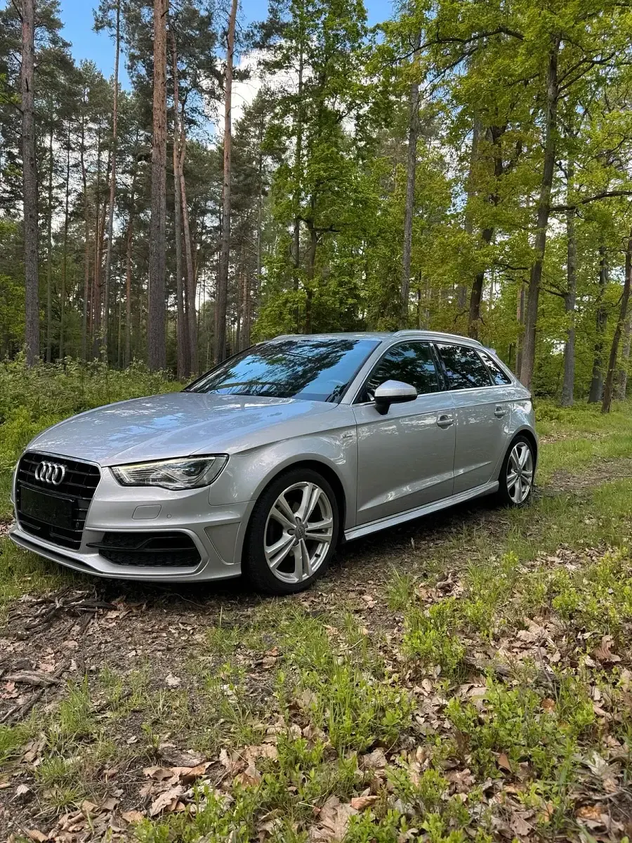 Gebraucht Audi A3 Sportback S-Line 110 PS (80 kW) 2015 Silber Kleinwagen