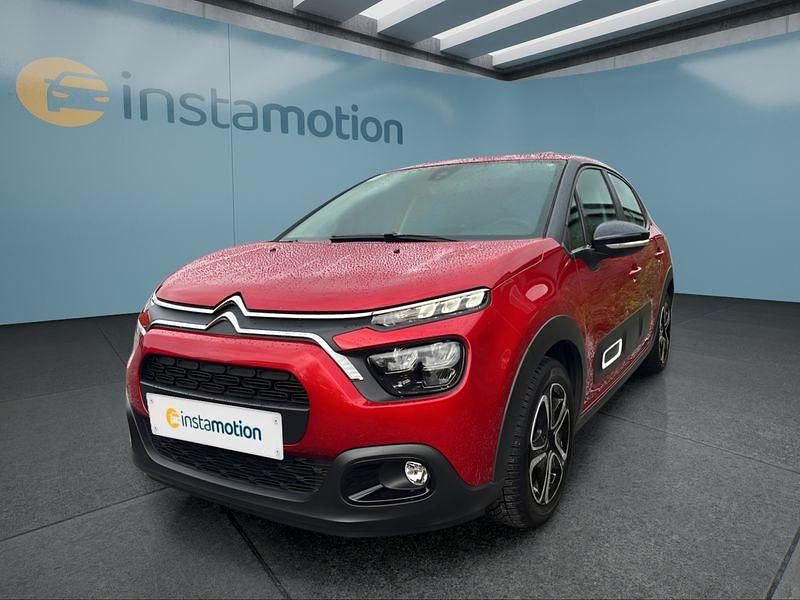 Rot Gebraucht 2022 Citroën C3 PureTech Kleinwagen | 11.649 € (Fairer Preis) - Bild 1/4