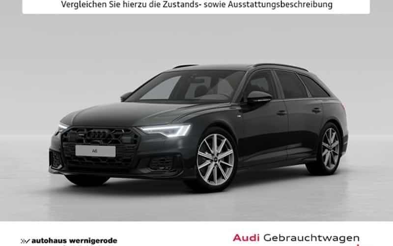 Schwarz Gebraucht 2024 Audi A6 S-Line Kombi | 99.990 € - Bild 1/4