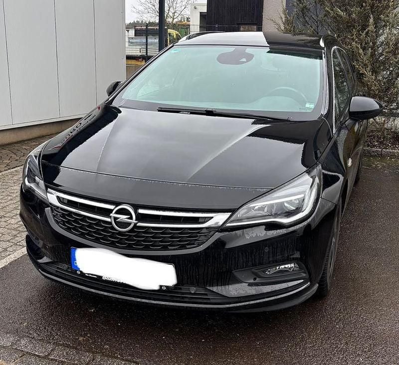 Gebraucht Opel Astra Dynamic 125 PS (91 kW) 2017 Schwarz Kombi