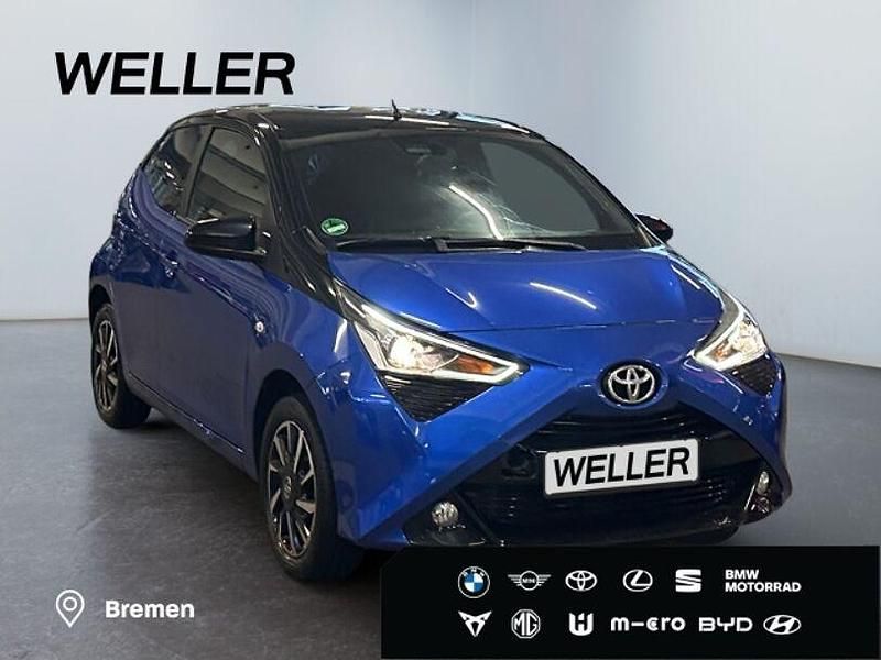 Gebraucht Toyota Aygo 72 PS (52 kW) 2021 Blau Kleinwagen