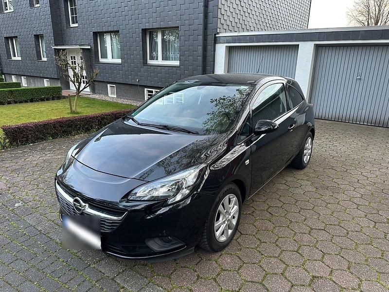 Gebraucht Opel Corsa 90 PS (66 kW) 2017 Schwarz Kleinwagen