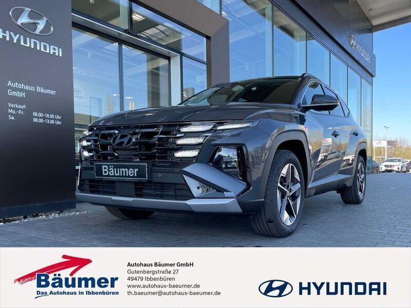 Grau Gebraucht 2024 Hyundai Tucson Trend SUV | 41.491 € (Fairer Preis) - Bild 1/4