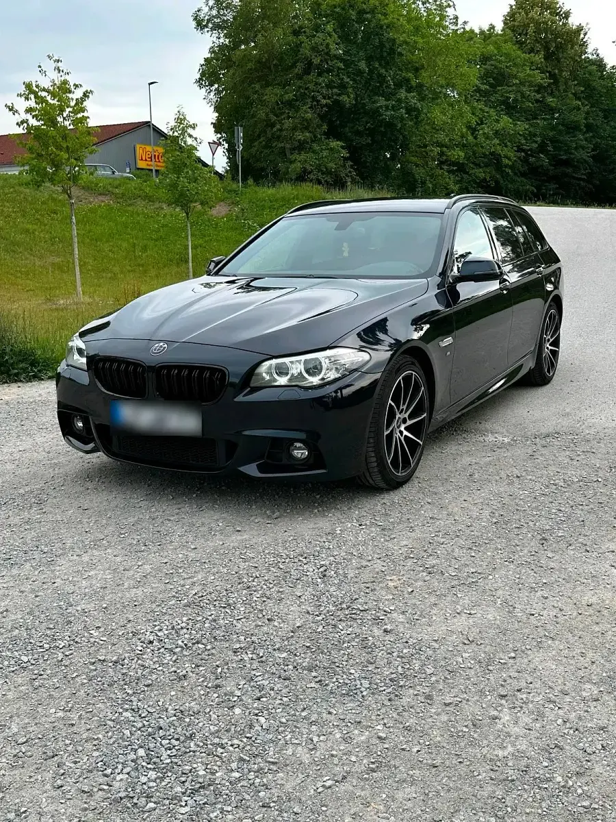 Gebraucht BMW 520 M Sport 190 PS (139 kW) 2017 Blau Kombi