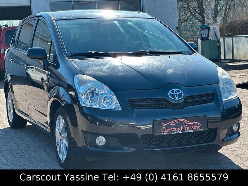 Gebraucht Toyota Corolla Verso Team 129 PS (94 kW) 2008 Schwarz Van / Kleinbus